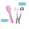 Smash on The Go Stainless Steel Reusable Travel Cutlery Set