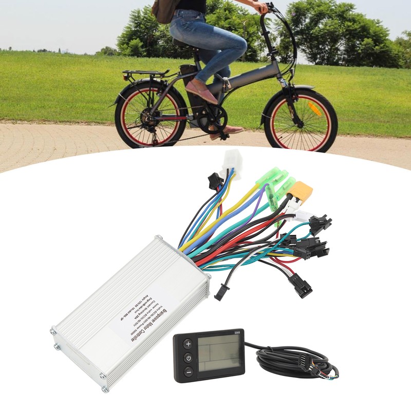 Electric Bike Controller Set 36V 48V 60V 500W 28A Brushless