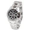 DANIEL MULLER watch chronograph Black x Silver for men DM-2003BK