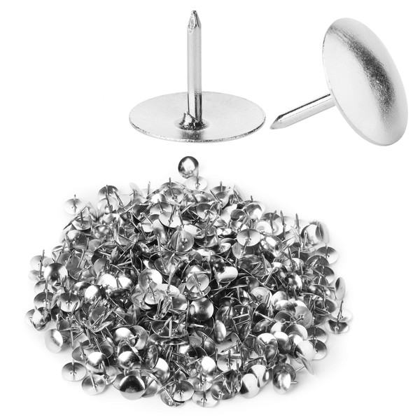 Mr. Pen Thumb Tack, Flat Push Pins, Silver Thumb Tacks,