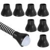 PATIKIL Golfball-Retriever Greifer, 8 Stück Golfball-Saugnapf-Greifer Gummi Puttergriff-Picker-Upper-Werkzeug für Golfer