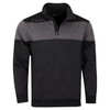Stuburt Golf Mens Evolve Performance Quarter Zip Sweater - Black