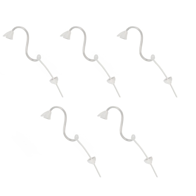 5pcs BTE Sound Aid Replacement Slim Tubes 2B Size Sound