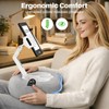 Kindle Pillow Stand with Wireless Page Turner, Kindle Holder for