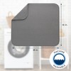 T & S STS Dish Drying Mat, Gray