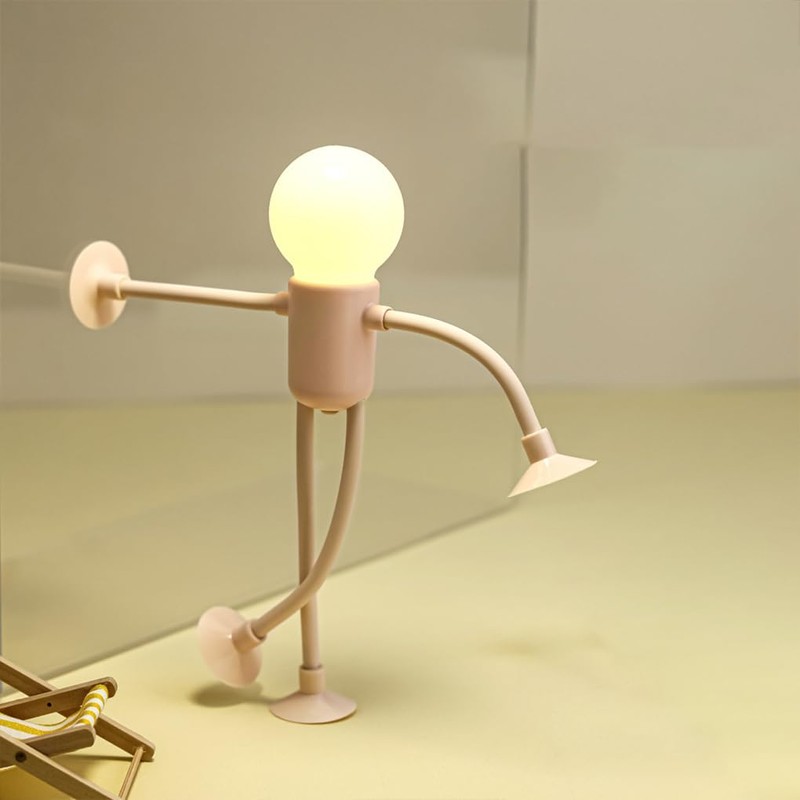 Allayu Inverted Funny Sports Night Light Changeable Shape Lamp for