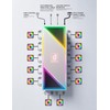 upHere ARGB Controller for PC, 5V 3-Pin PWM Temperature Control,