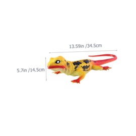 CORHAD 5PCS Lifelike Lizard Models Educational Artificial Lizard for Realistic Playthings for Learning and Home Decor for Fish Tanks and Micro Landscapes