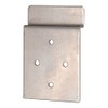 Slatwall Back Adapter Plate 2 W x 2.5 H Inches