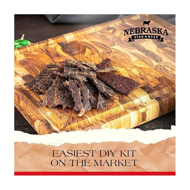 Lucky Jerky Teriyaki DIY Jerky Seasoning and Cure Kit -