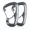Travel Bird Heavy Duty Carabiner Clip Hook 8KN, Ultra-Light Aluminum