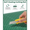 Tujurich Self Healing Cutting Mat, 23" x 35", Large Double-Sided