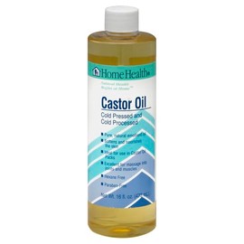 Home Health Original Castor Oil - 16 fl oz - Promotes Healthy Hair & Skin, Natural Skin Moisturizer - Pure, Cold Pressed, Non-GMO, Hexane-Free, Solvent-Free, Paraben-Free, Vegan