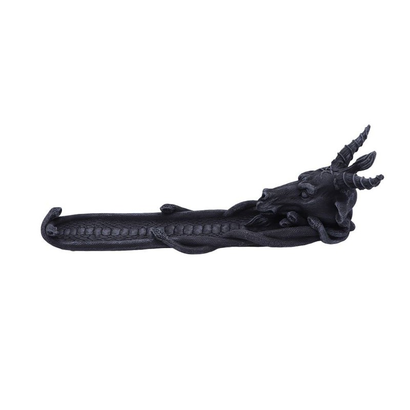 Nemesis Now Baphomet's Scent Incense Holder 29.2cm, Black