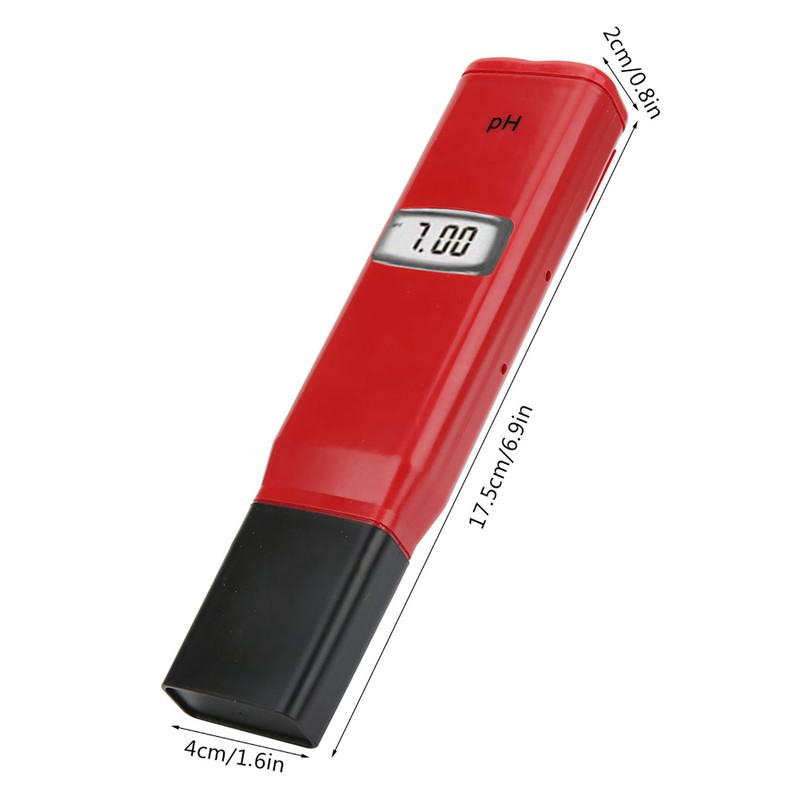 Portable Compact PH Meter Waterproof Drop Resistance pH Value Tester