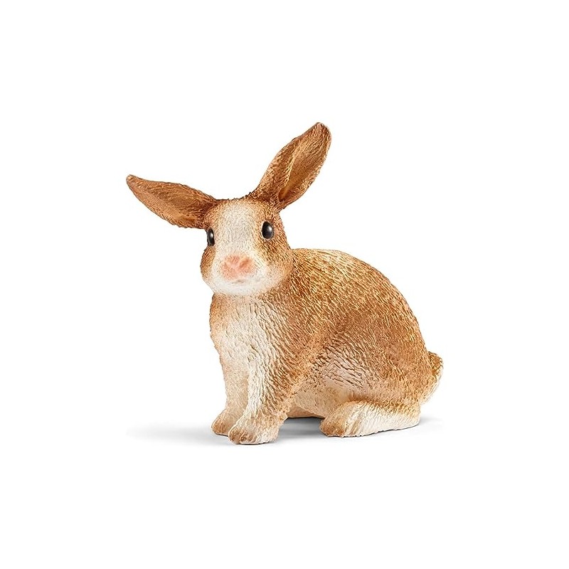 SCHLEICH 17066 Farm World Rabbit Toy Figure