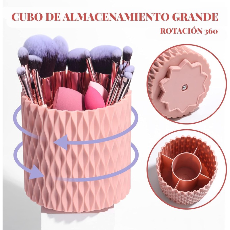 25 Piezas Set De Brochas De Maquillaje Profesional Con 1