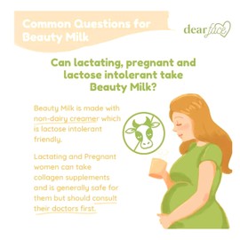 Dear Face Beauty Milk Japanese Collagen MELON Drink - 50,000mg Hydrolyzed Collagen, 6.3 Ounce (Pack of 1)