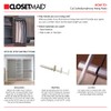 ClosetMaid SuiteSymphony Wood Closet Organizer Starter Kit with Tower and