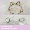 GLOCTO Hotfix Tape for Rhinestone Template Heat Press Transfer, 12.6