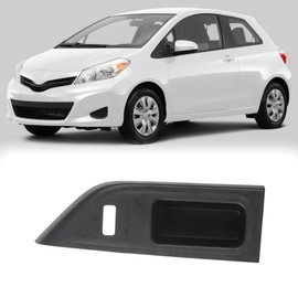 Compatible with Toyota Yaris Hatchback 2 Door 2012 2013 2014 Front Side Window Lock Switch Panel Bezel Cover Left Right Trim (Left Side)