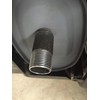 GenExhaust Universal Generator 1-1/2" Steel Exhaust Extension 1 Foot Length