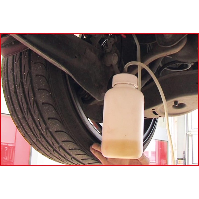 KS Tools 160.0735 Brake bleeder bottle, 1 litre