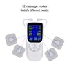 Rechargeable TENS Machine Neck Massaging 12 Modes Micro Current Digital