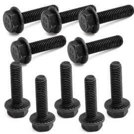 Pstyle. PST-150 M8 Hex Bolt, Flange, Full Thread, Alloy Steel, Set of 10 (M8x30mm)