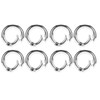 20pcs Spring Ring Clasps Innovative DIY Hand Crafted Copper Spring