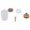 1 Set 5Pcs TIG Welding Torch Glass Cup Electrode Clamp