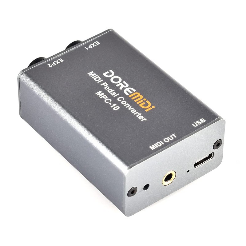 DOREMiDi Expression Pedal Converter Pedal Sustain Pedal Expander MPC-10