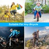 Heveer AirTag Bicycle Saddle Mount Hidden Bicycle Mount Black for