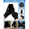 Cuffbow 5 Pcs Winter Beanie Hat Socks Wallet Touchscreen Gloves