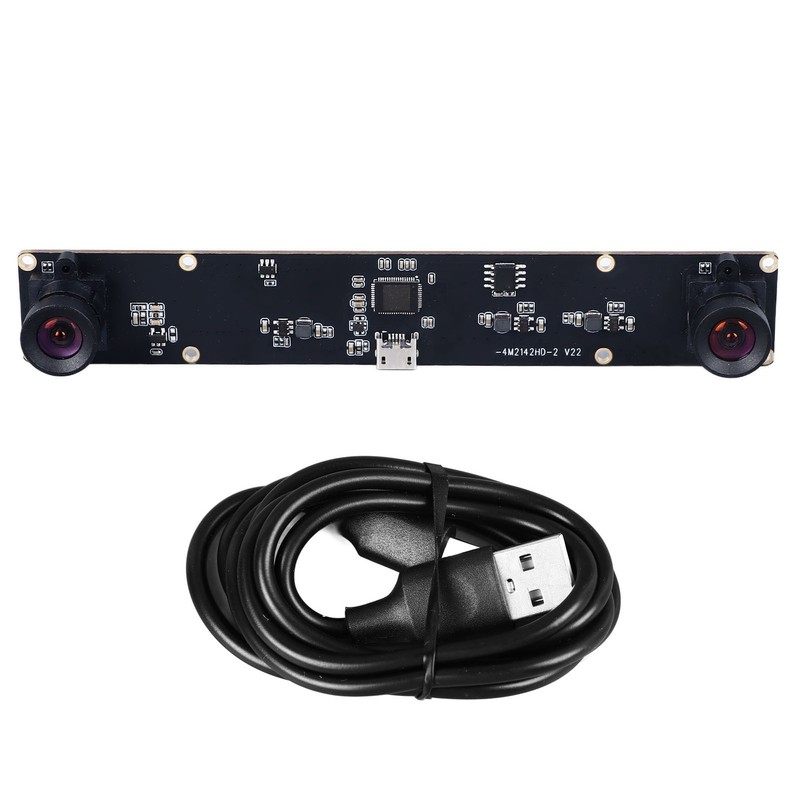 USB Camera Module 4MP 1080P Dual Lens Synchronization Webcam Board