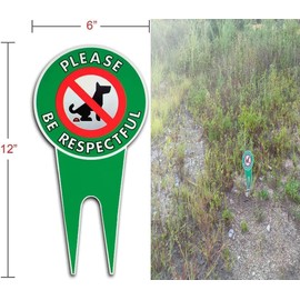 Eletina Yard Signs Please Keep Off of the landscaping Sign Metal Reflective Sign Please Keep Off of the landscaping Sign 6 X 12 Inch