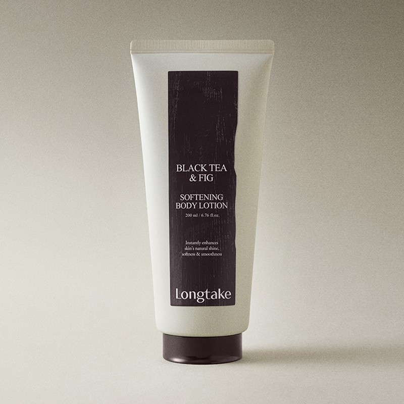 Longtake [롱테이크]블랙티앤피그 소프트닝 바디워시+바디로션 [Longtake] Black Tea and Fig Softening