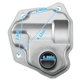 CARBBIA 20 Holes Transmission Filter Oil Pan Gasket Kit Replaces 5191890AA Compatible with Jeep Compass Compatible with Jeep Patriot 2007-2017 2824A004 2824A007 31728-1XH0A 31397-1XF0C