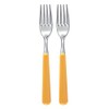 Excèlsa"Trendy" Pack Of 2 Yellow Table Forks