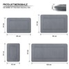 chakme Non-Slip Bath Mat, Bathroom Rug, Soft Bath Mat, Absorbent