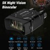 4 Inch Large Screen 5K Night Vision Goggles 10X Digital