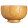 Yamanaka Lacquerware Shirasagi Woodworking Soup Bowl M Approx. 4.3 inches