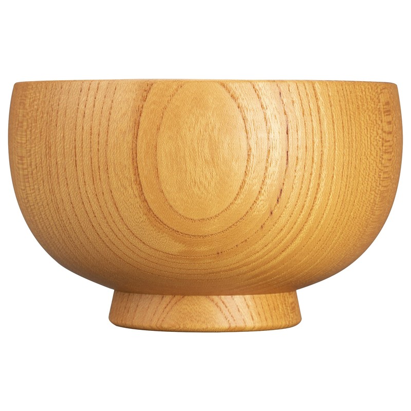 Yamanaka Lacquerware Shirasagi Woodworking Soup Bowl M Approx. 4.3 inches
