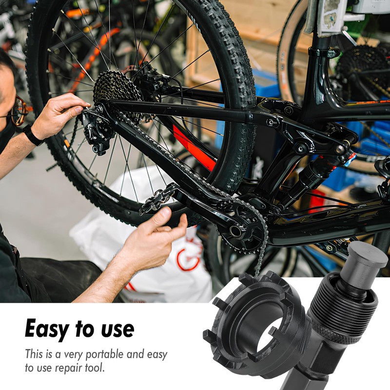 Riceel Bicycle Lock Ring Tool Set, 42 mm Bicycle Bottom