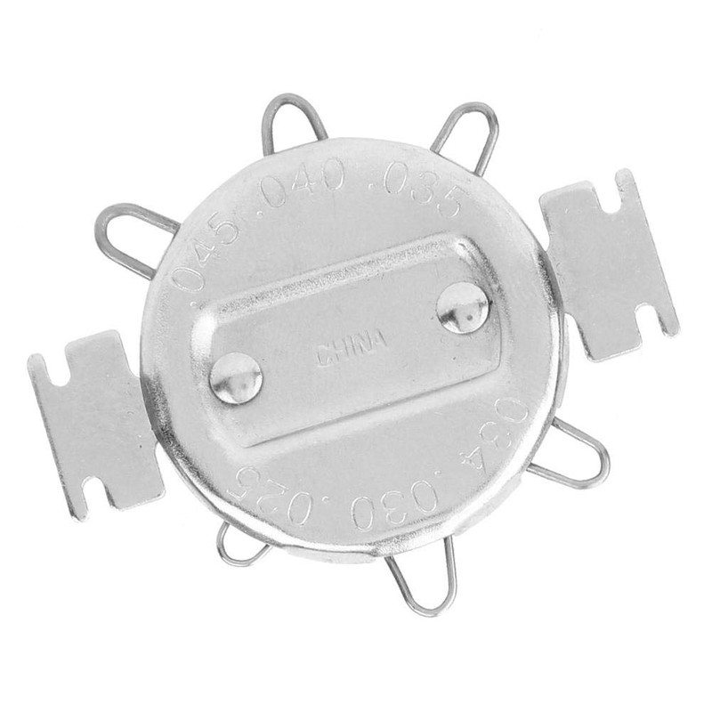 Hilitand Spark Plug Gap Gauge, Metal Durable Spark Plug Gap