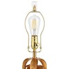 Vienna Full Spectrum Monaco 27 1/2" High Crystal and Brass