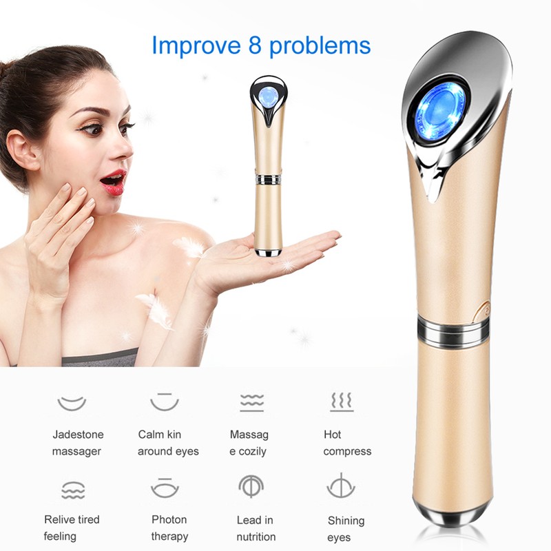 Electric Multi functional Ion Eye Beauty Machine Wrinkles Smoothing Anti
