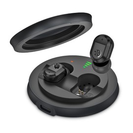 Sensley Autiphon Rechargeable Digital Hearing Aids with Portable Dryer Case for Seniors Adults with Noise Cancelling, 1 Week Backup Power, Pair, AT05