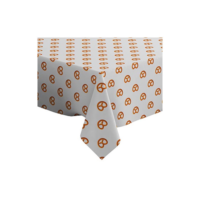 Q-Beans Rectangle Decorative Tablecloth [Size: 52 x 70 inch], Washable