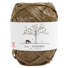 Hamanaka Eco Andalia 0200 Craft Medium Thick Col.59 Brown 1.4 oz (40 g) Approx. 26.4 ft (80 m)